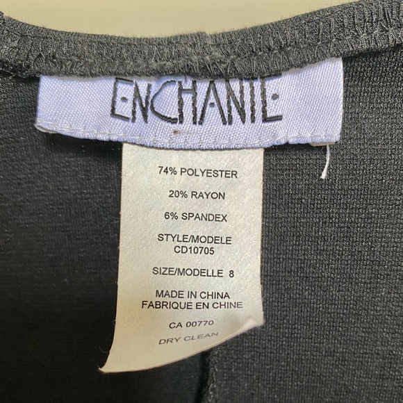 Enchante Black Dress - Picture 4 of 4